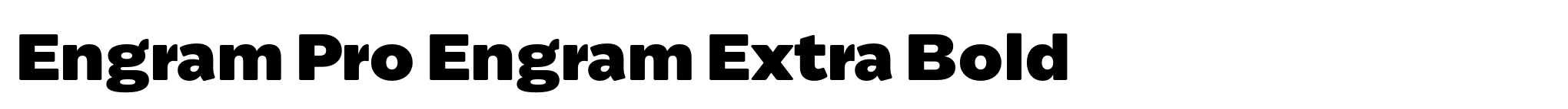 Engram Pro Engram Extra Bold image